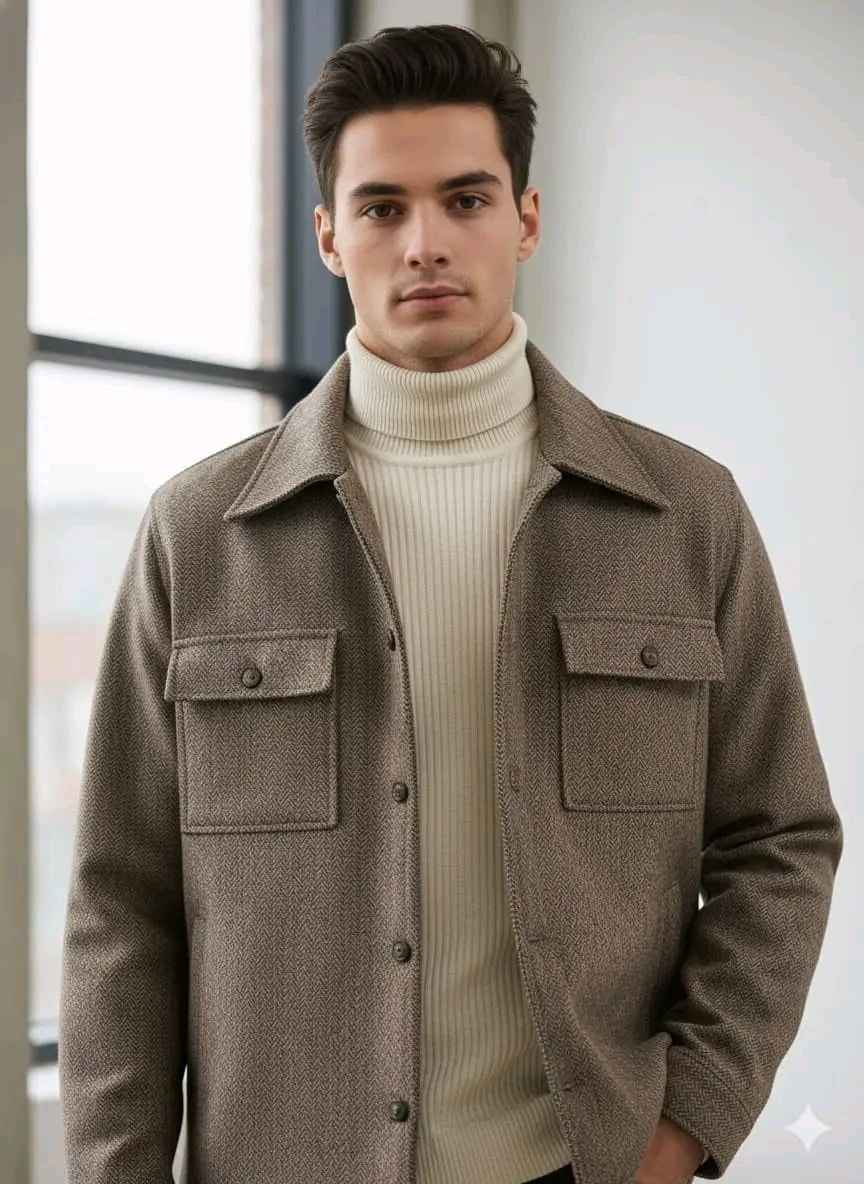Men's Premium Shacket 350 to 380 gsm Most trendy Winter item